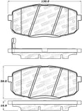 StopTech Street Disc Brake Pads - 305.13970