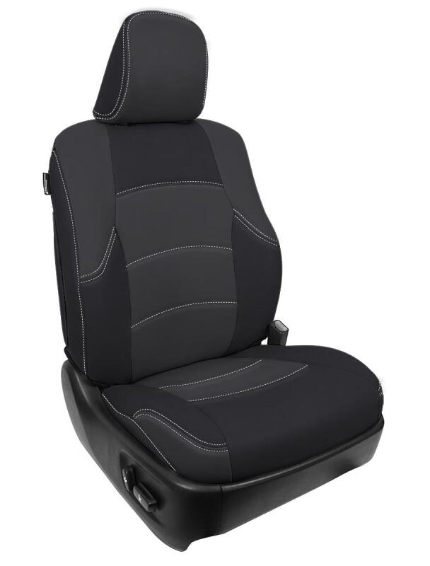 PRP 2011+ Toyota 4Runner Front Seat Covers (Pair) - Black/Grey B066-03