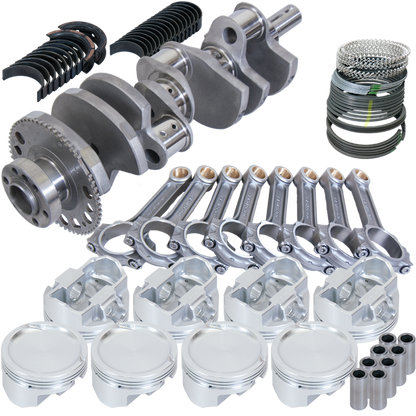 Eagle Chevy 4.8/5.3 LS 4.000in Crank 58 Tth Rlctor 6.125in I-Beam 3.810in Pistons Rotating Assembly