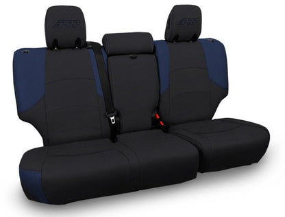 PRP 11-24 Toyota 4Runner Rear Bench Cover - 5-seat model - Black/Navy Blue B067-06