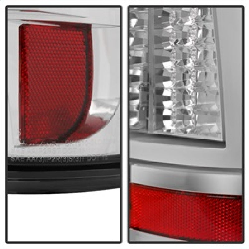 Spyder Chevy Silverado 1500/2500 03-06 Version 2 LED Tail Lights - Chrome ALT-YD-CS03V2-LED-C SPYDER