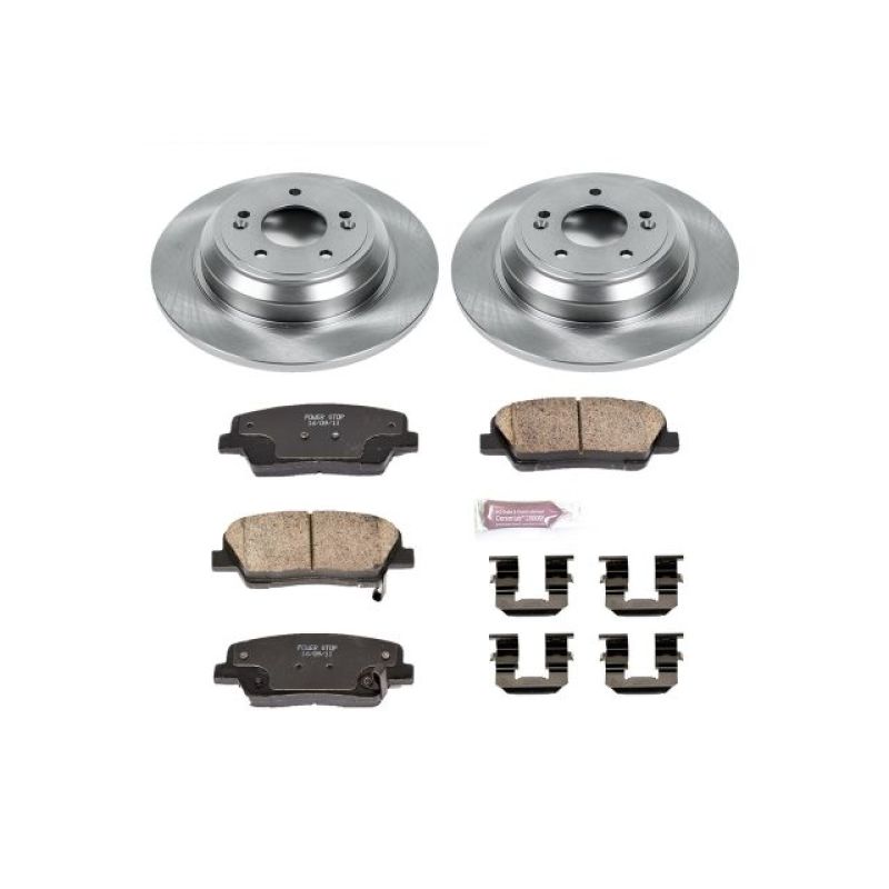 Power Stop 2009 Hyundai Genesis Rear Autospecialty Brake Kit PowerStop