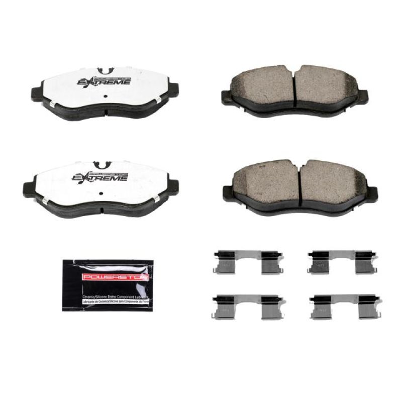 Power Stop 07-09 Dodge Sprinter 2500 Front Z36 Truck & Tow Brake Pads w/Hardware PowerStop