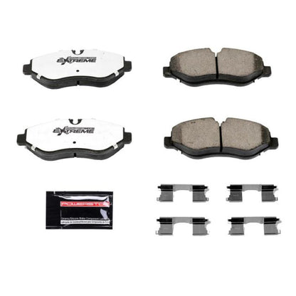 Power Stop 07-09 Dodge Sprinter 2500 Front Z36 Truck & Tow Brake Pads w/Hardware PowerStop