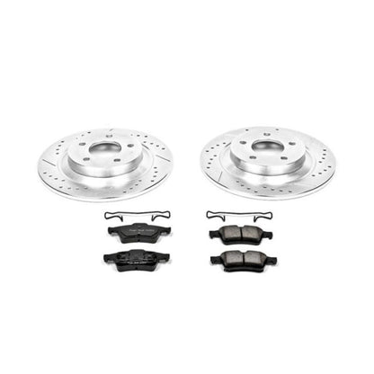 Power Stop 06-07 Mazda 5 Rear Z23 Evolution Sport Brake Kit PowerStop