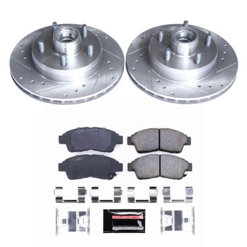Power Stop 95-97 Ford Ranger Front Z23 Evolution Sport Brake Kit PowerStop