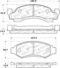 Load image into Gallery viewer, StopTech Premium Ceramic Brake Pads - 308.03750