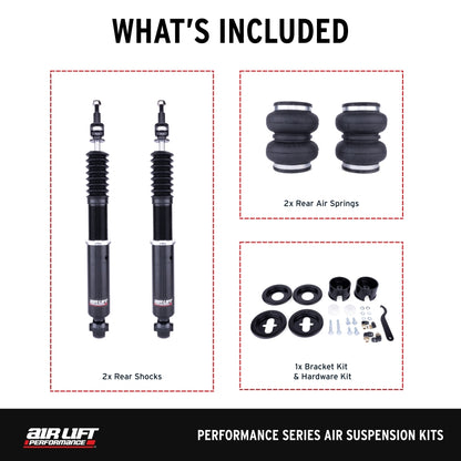 Air Lift Performance 15-20 Audi A3 / 15-24 Volkswagen GTI Air Suspension Rear Kit