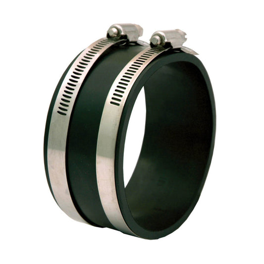 Spectre Coupler 4 in Pvc Black - 9771