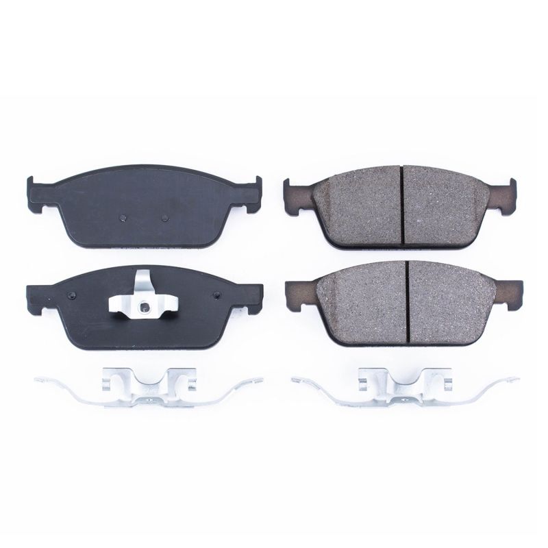 Power Stop 2013 Ford Focus Front Z17 Evolution Ceramic Brake Pads w/Hardware PowerStop