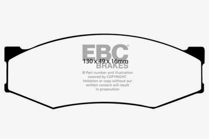 EBC Ultimax2 Front Brake Pads - UD266 EBC
