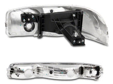 Load image into Gallery viewer, Raxiom 99-06 GMC Sierra 1500 Axial Series OEM Crystal Rep Headlights- Chrome Housing (Clear Lens)