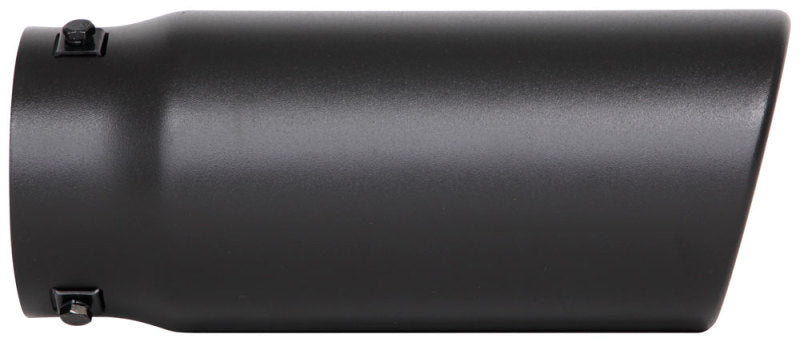 Spectre Exhaust Tip 4-1/2in. OD / Slant - Black Spectre