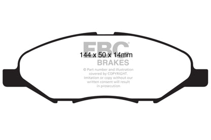 EBC Ultimax2 Front Brake Pads - UD1345 EBC