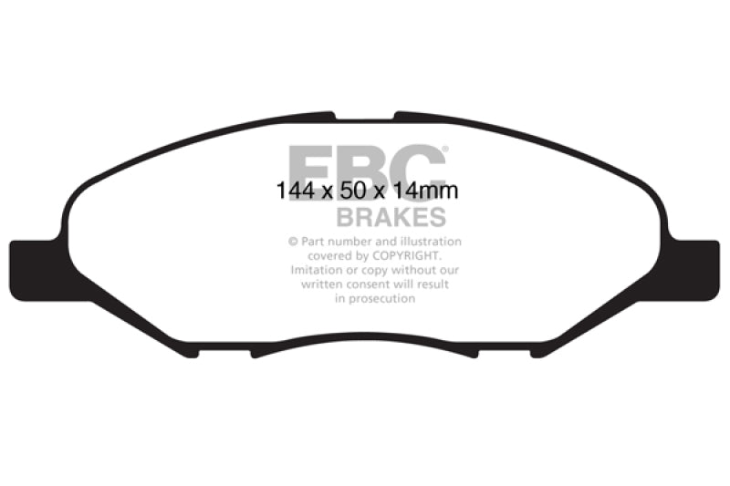 EBC Ultimax2 Front Brake Pads - UD1345