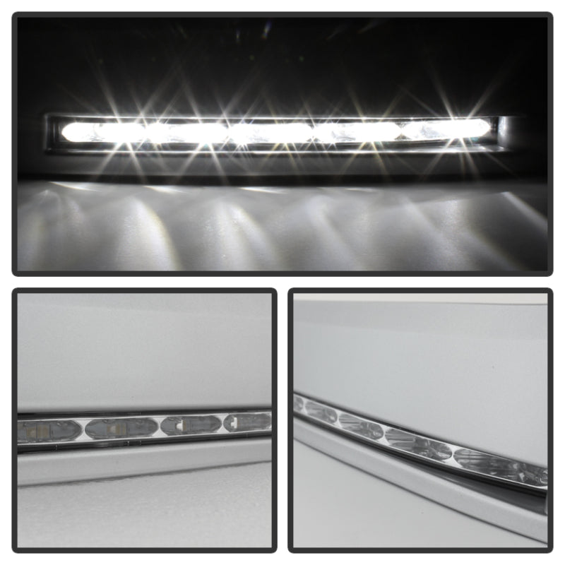 Spyder Toyota Tundra 07-13 Daytime LED Running Lights wo/switch Silver FL-DRL-TTU07-SIL SPYDER