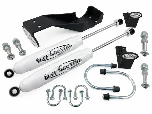 Tuff Country Dual Steering Stabilizer Kit – 2005–2023 Ford F-250 / F-350 Super Duty 4WD (66250)
