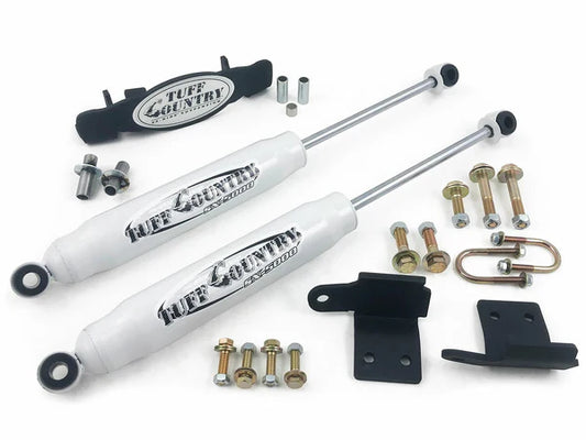 Tuff Country Dual Steering Stabilizer Kit – 2003–2007 Dodge Ram 2500 4WD In-Line Style (66395)