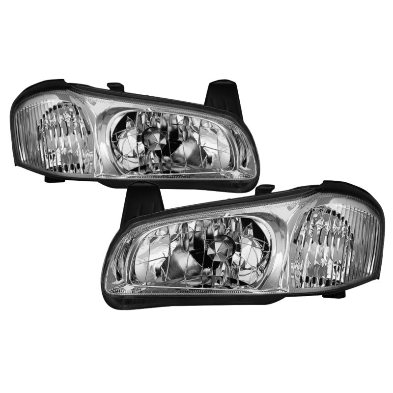 xTune 00-01 Nissan Maxima (Excl 20th Anniversary) OEM Style Headlights - Chrome (HD-JH-NM00-C) SPYDER