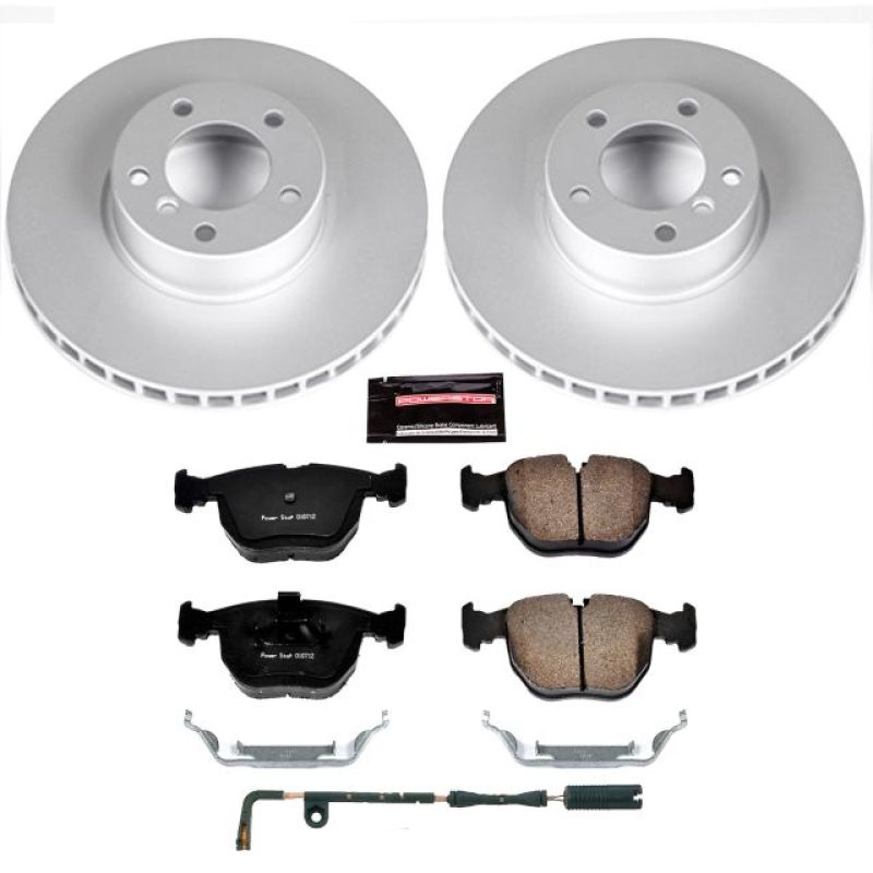Power Stop 01-03 BMW 530i Front Z23 Evolution Sport Coated Brake Kit PowerStop