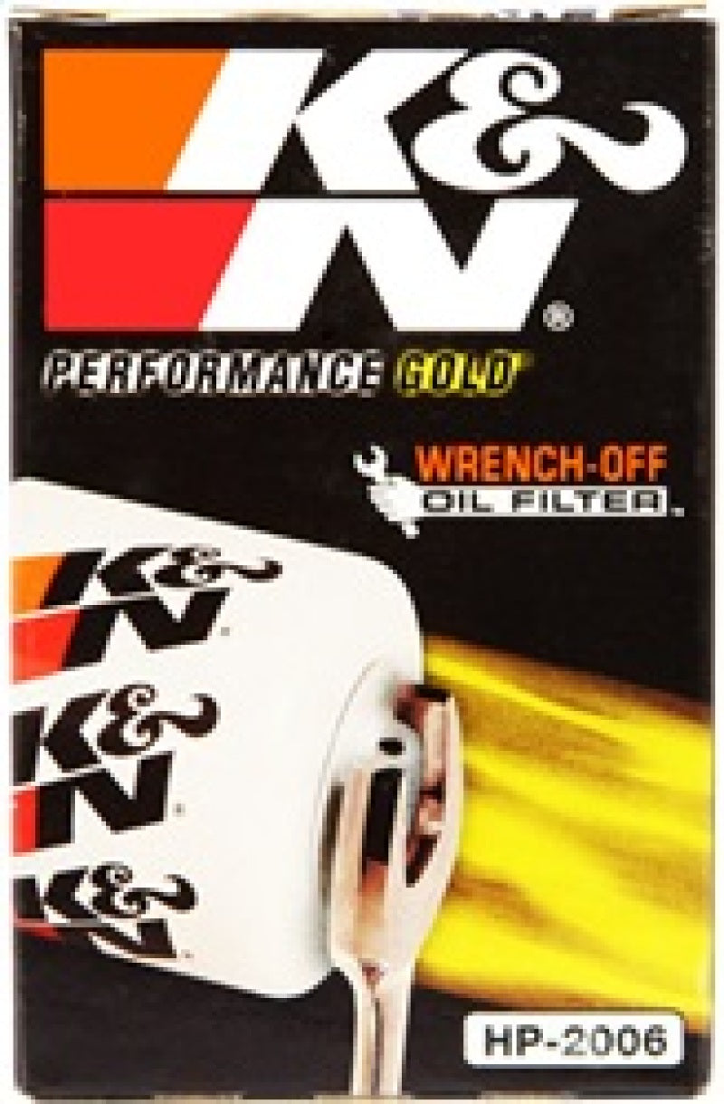K&N Universal Performance Gold Oil Filter K&N Engineering