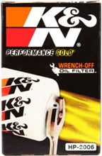 Load image into Gallery viewer, K&amp;N Universal Performance Gold Oil Filter