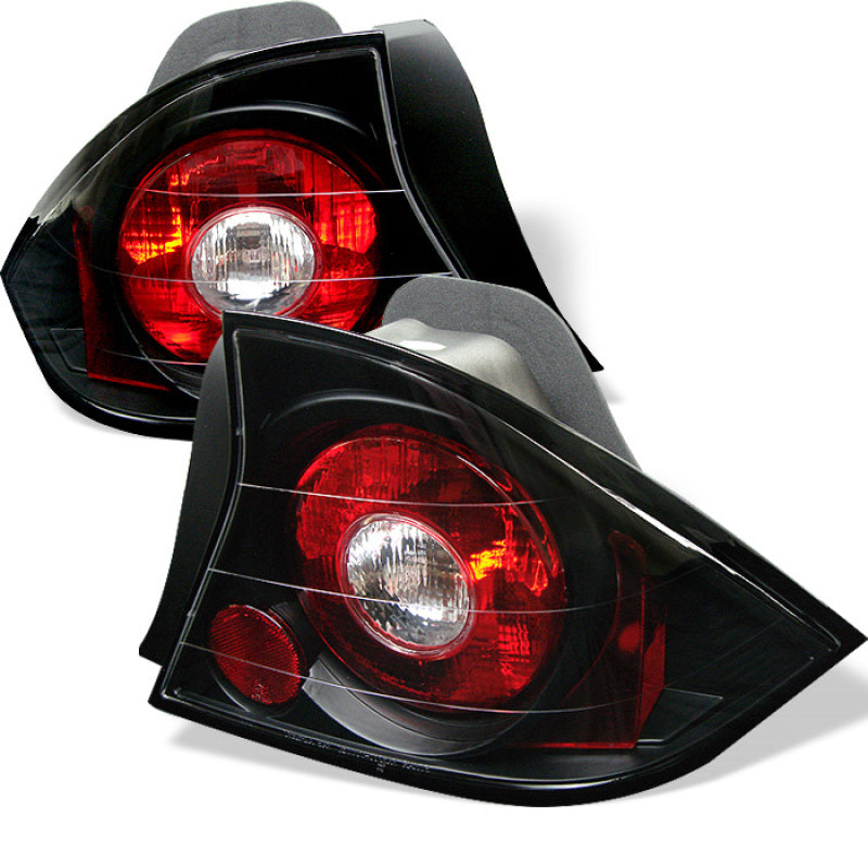 Spyder Honda Civic 01-03 2Dr Euro Style Tail Lights Black ALT-YD-HC01-2D-BK SPYDER