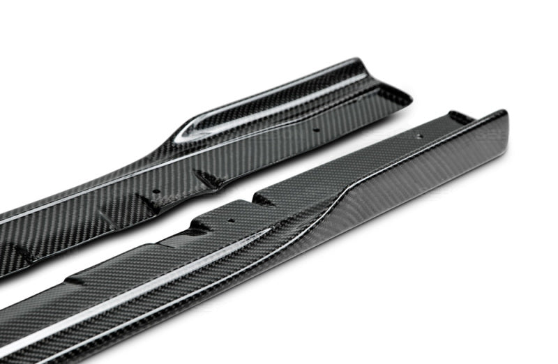 Seibon MB-style carbon fiber side skirts for 2015-2021 Subaru WRX/STi (Pair) - SS15SBIMP-MB