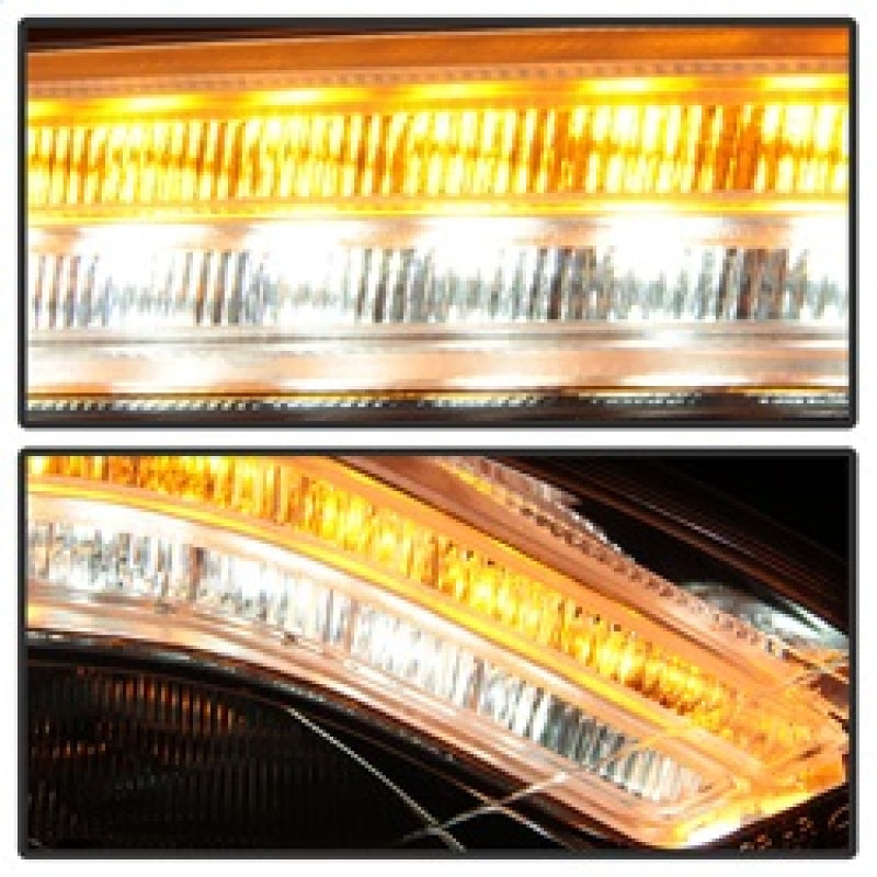 Spyder Mercedes W221 S Class 07-09 Headlights - HID Model Only - Chrome PRO-YD-MBW22107-HID-DRL-C SPYDER
