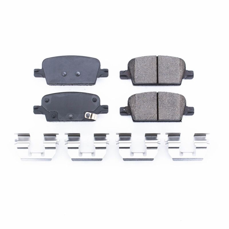 Power Stop 18-19 Chevrolet Malibu Rear Z17 Evolution Ceramic Brake Pads w/Hardware PowerStop