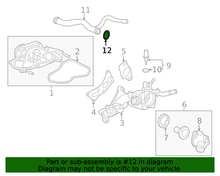 Load image into Gallery viewer, Genuine OEM Honda Connecting Pipe (31.2 x 4.1) O-Ring  (91314-PH7-003) X1