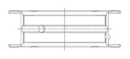 ACL 5M2327H-.50 Holden/Opel 4 Cylinder 1.6/1.8/2.0/2.2L Main racing Series Bearings