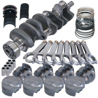 Eagle Chevy 454 4.250in Crank 6.385in H-Beam 43cc Dome 4.350in Pistons Rotating Assembly