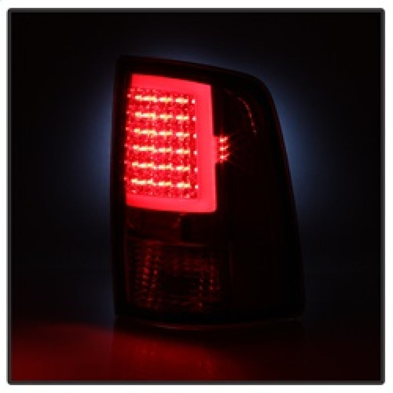 xTune Dodge Ram 1500 09-16 LED Tail Lights Incandescent Model Only - Red Clear ALT-ON-DR09-LBLED-RC SPYDER