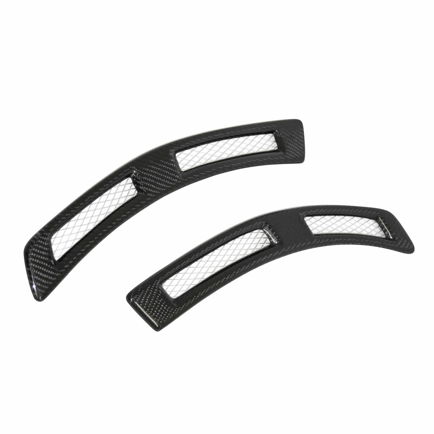 Seibon Carbon Fiber Fender Duct For 2008 -2015 Mitsubishi Lancer EVO X - FD0809MITEVOX