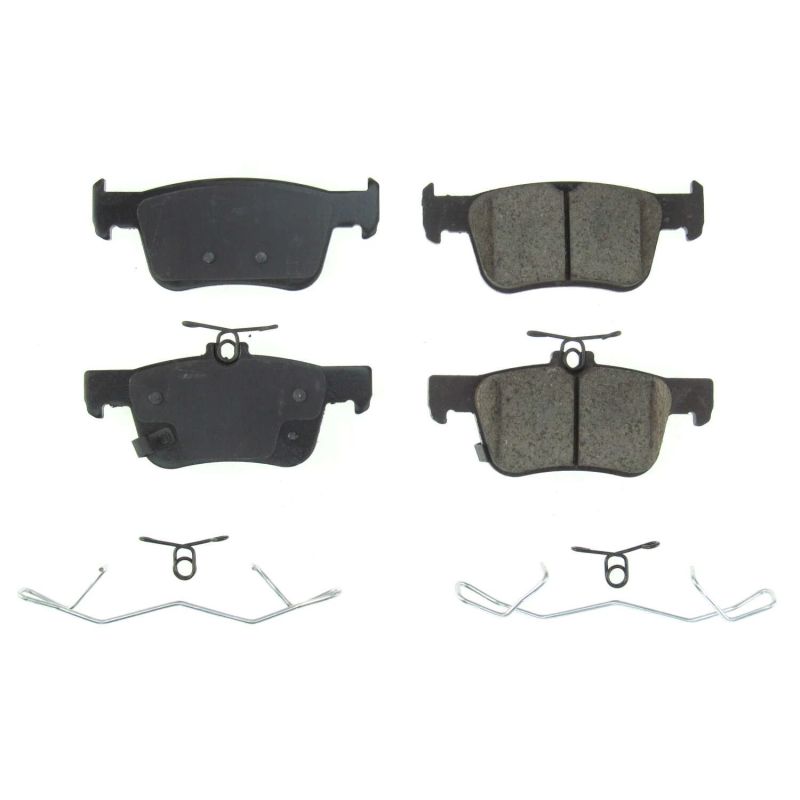 Power Stop 18-19 Honda Accord Rear Z17 Evolution Ceramic Brake Pads w/Hardware PowerStop