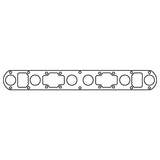 Cometic Jaguar XK6 .060in AFM Intake Manifold Gasket - With B Type Heads