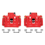 Power Stop 12-17 Chrysler 300 Front Red Calipers w/Brackets - Pair