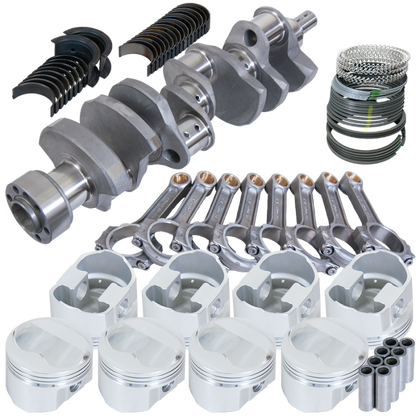 Eagle Chevy LT1 350 1Pc 3.750in Crank 5.700in I-Beam Rods 7cc Dome 4.060in Pistons Rotating Assembly