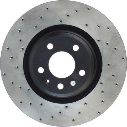 StopTech 12 Audi A6 Quattro/11-12 A7 Quattro/13 Q5/7-11/13 S4/12 S5 Front Right Drilled Cryo Rotor Stoptech