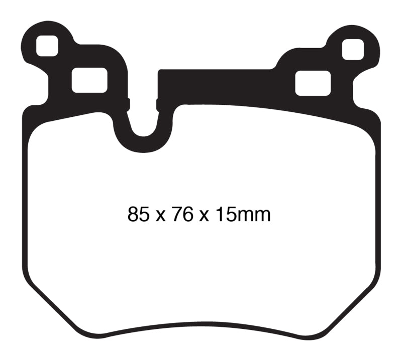 EBC GreenStuff Rear Brake Pads - DP21996 EBC
