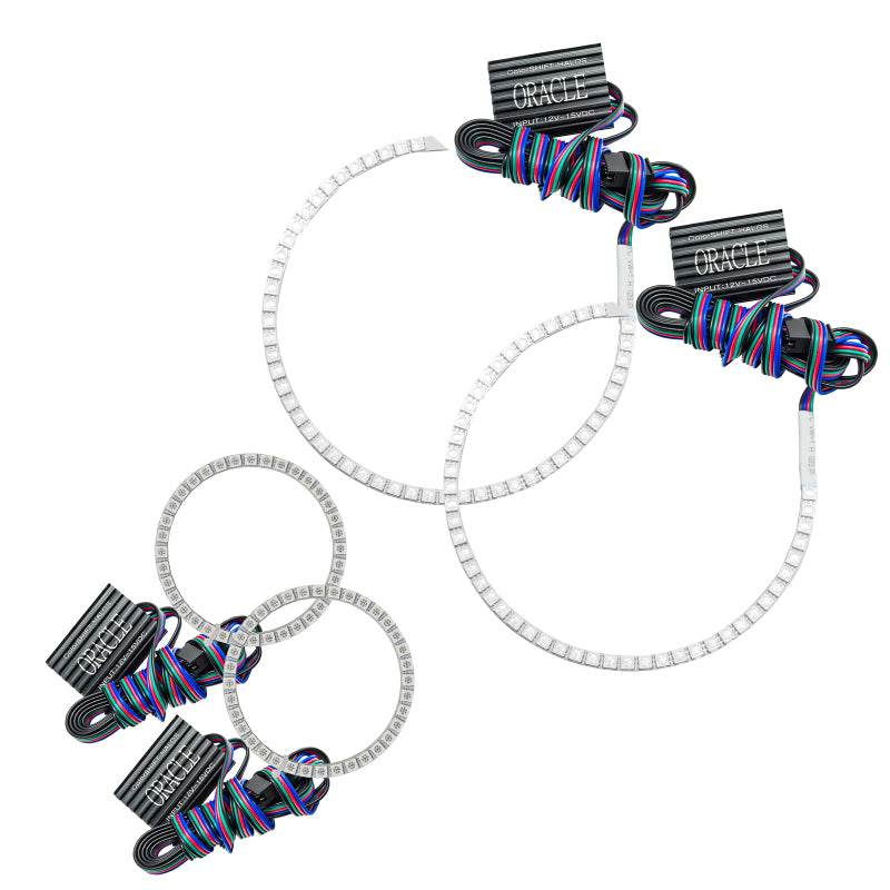 Oracle Mini Cooper 05-08 Halo Kit - ColorSHIFT w/o Controller ORACLE Lighting