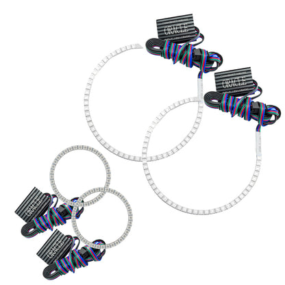 Oracle Mini Cooper 05-08 Halo Kit - ColorSHIFT w/o Controller ORACLE Lighting