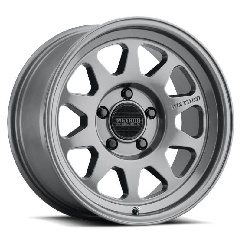 Method MR316 20x9 18mm Offset 8x180 130.81mm CB Gloss Titanium Wheel