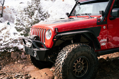 DV8 Offroad 07-22 Jeep Wrangler JK/JL Pocket Front Bumper DV8 Offroad