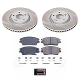 Power Stop 17-22 Kia Sportage Front Semi-Coated Rotor Kit