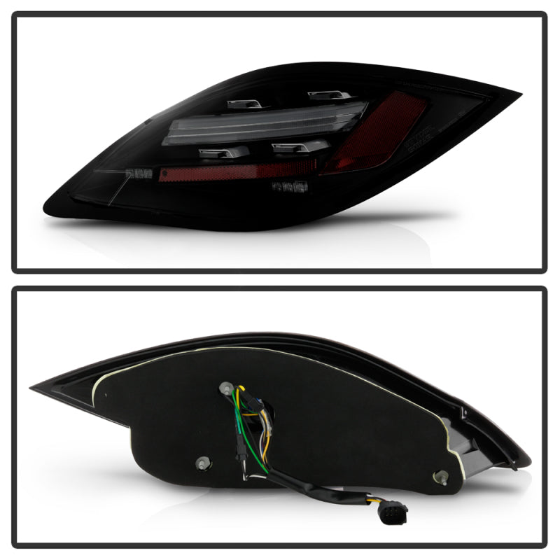 Spyder Porsche 987 Cayman 06-08 / Boxster 09-12 LED Tail Lights - Sequential Signal - Smoke SPYDER