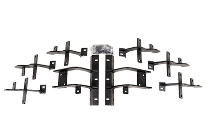 Deezee 15-23 Ford F-150/Super Duty Running Board Hex Bed Access Bracket Kit