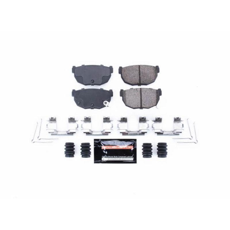 Power Stop 86-88 Nissan 200SX Rear Z23 Evolution Sport Brake Pads w/Hardware PowerStop