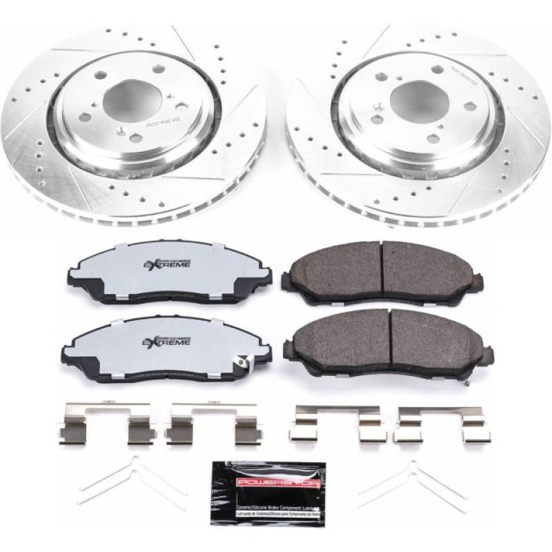 Power Stop 17-19 Acura MDX Front Z36 Truck & Tow Brake Kit PowerStop